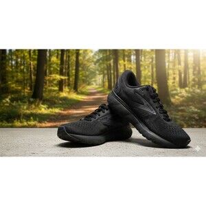 Brooks Ghost 16 Women's Size 9.5 D (Wide) Running Shoes,Athletic, Black on Black